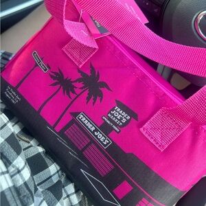 Viral Trader Joe’s Magenta Mini cooler Bag